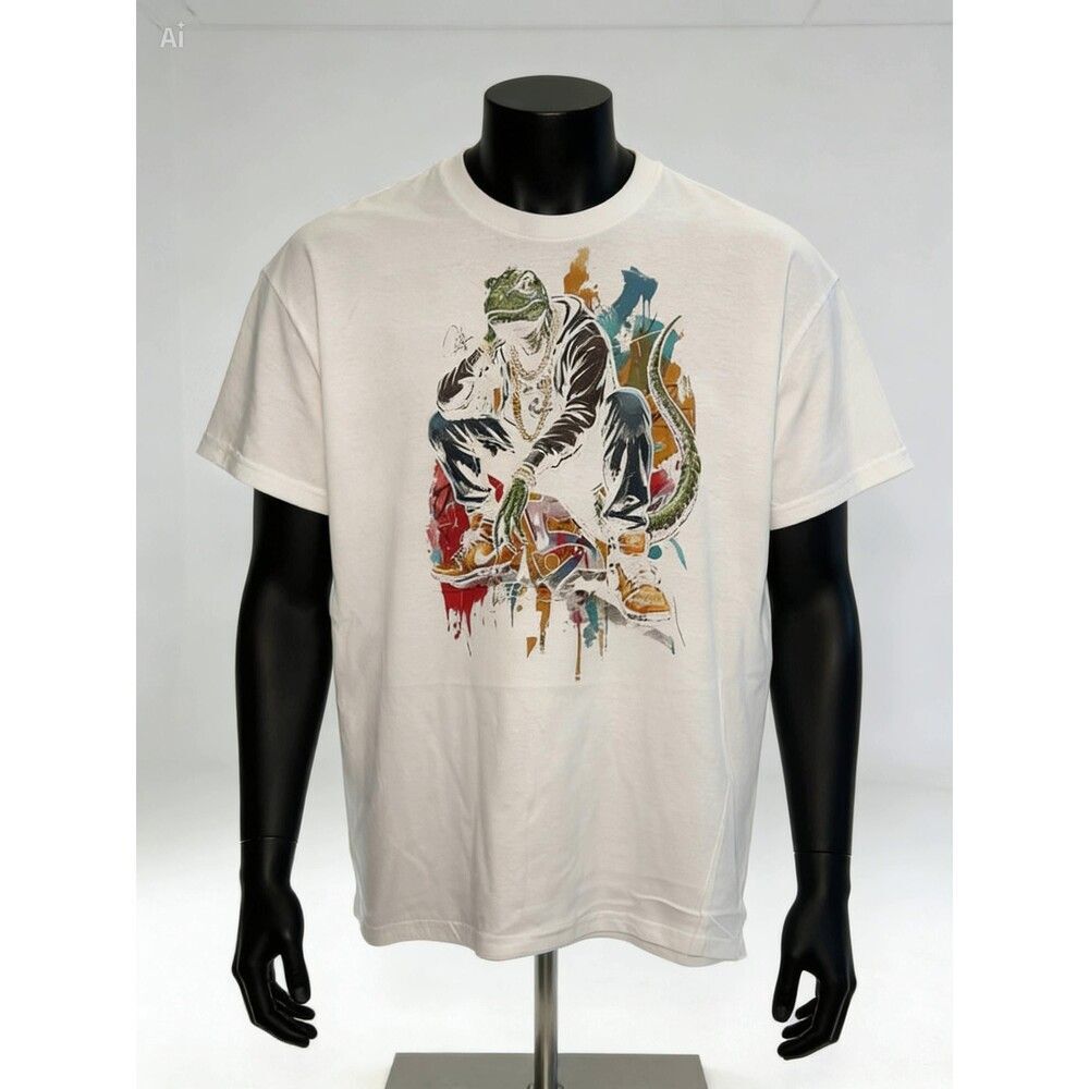 Graffiti Alligator Streetwear Shirt | Urban Graphic Tee | Gator Art T-Shirt